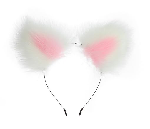 utt Plug Tail Plug, Cute Fox Tail Plug Tail with Small Butt Plug Nipple Clamp Cat Ears Headband Metal Anal Sex Toys for Women Man Beginners Butt Trainer Set Adult Couples: B