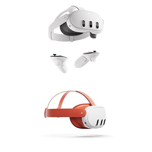 Bundle of Meta Quest 3 128GB — Breakthrough Mixed Reality Headset — Powerful Performance (Renewed Premium) + Meta Quest Link Cable - Virtual Reality Headset Cable for Quest - 16FT (5M) - PC VR