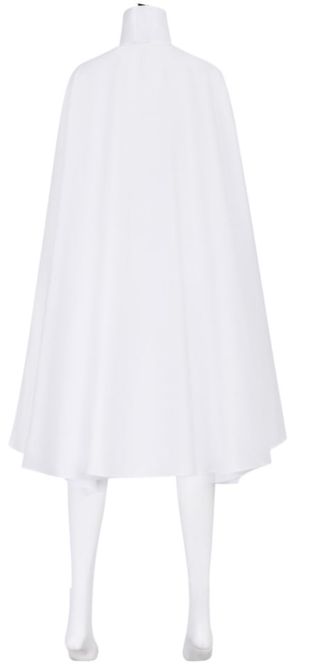 Women Queen Emma Frost Cosplay Top Cloak Gloves Socks Emma Frost Costume White Uniform for Halloween