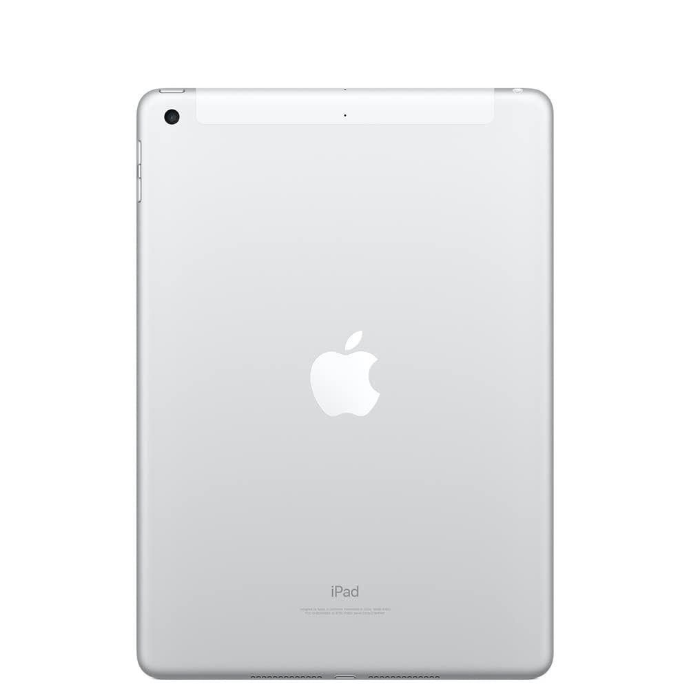 Apple iPad 9.7in 6th Generation WiFi + Cellular (128GB, Silver) (Renewed)