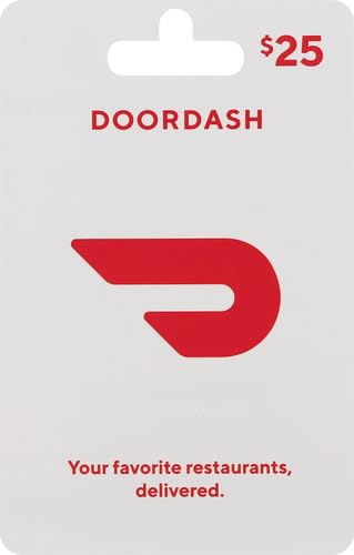 DoorDash Gift Card: 25 Traditional