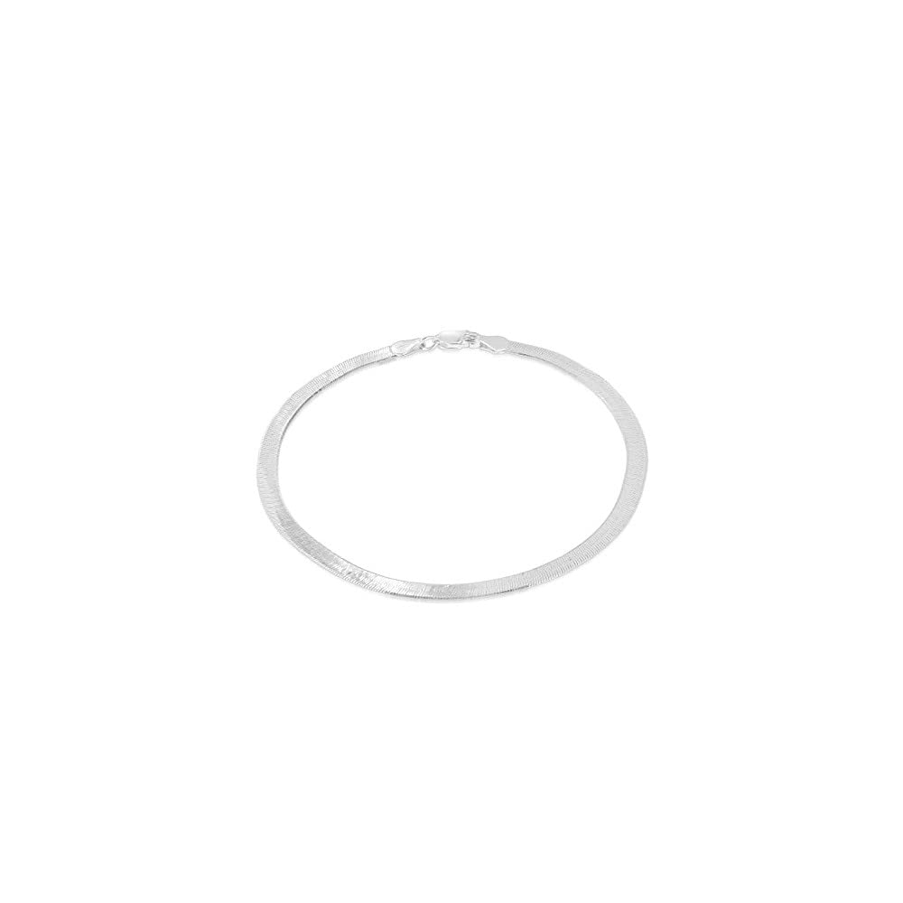 925 Sterling Silver Anklets For Women, Ankle Bracelets for Women, Beach Anklets, Bead Anklet, Summer Jewelry, 10 Inch Anklet