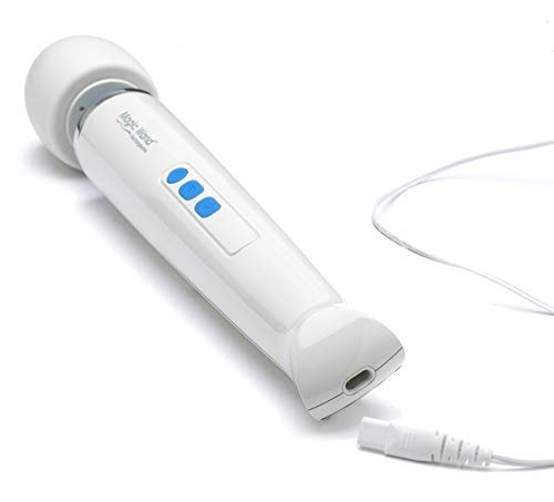 Magic Wand Rechargeable Massager, White: Adjustable