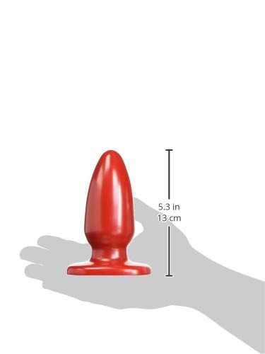 Doc Johnson Red Boy - Large Butt Plug - 5.2 in. Long and 2.2 in. Wide - Prostate Stimulating Anal Toy - For Intermediate to Advanced Anal Players - Designed to Provide a Full Feeling: Doc Johnson Red Boy - Large Butt Plug - 5.2 in. Long and 2.2 in. Wide - Prostate Stimulating Anal Toy - For Intermediate to Advanced Anal Players - Designed to Provide a Full Feeling