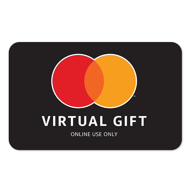 Mastercard Virtual $200 eGift Card (plus $6.95 purchase fee) – For Online Use Only: 200 Standard