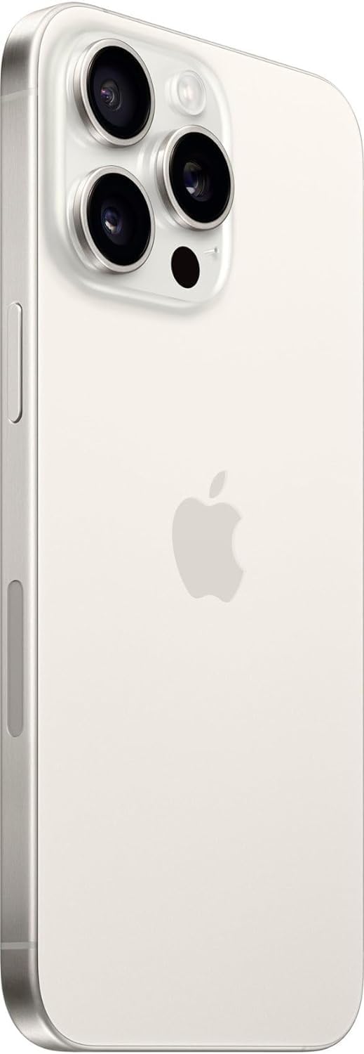 Apple iPhone 15 Pro, 1TB, White Titanium - AT&T (Renewed Premium)