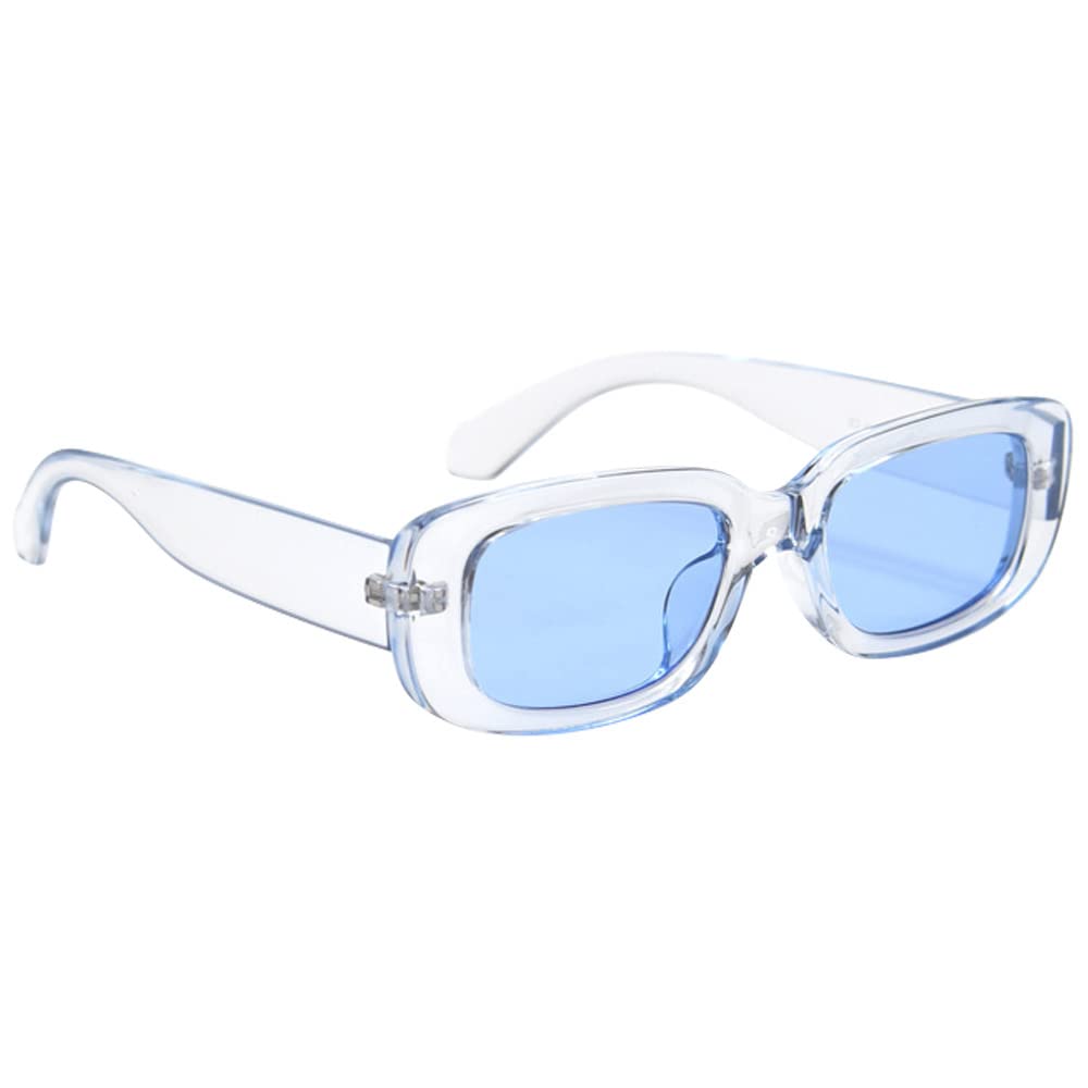 BOJOD Rectangle Sunglasses for Women Retro Fashion Sunglasses UV 400 Protection Square Frame Eyewear thumbnail 1