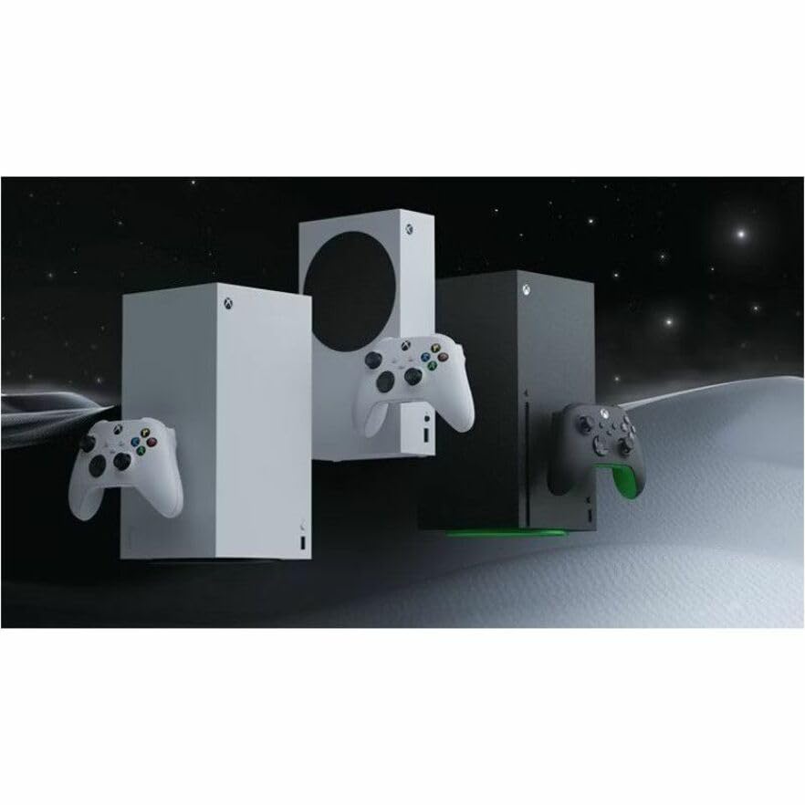 Microsoft Xbox Series S 512GB SSD Console - Includes Xbox Wireless Controller - Up to 120 frames per second - 10GB RAM 512GB SSD - Experience high dynamic range - Xbox Velocity Architecture: Series S 512GB + Controller