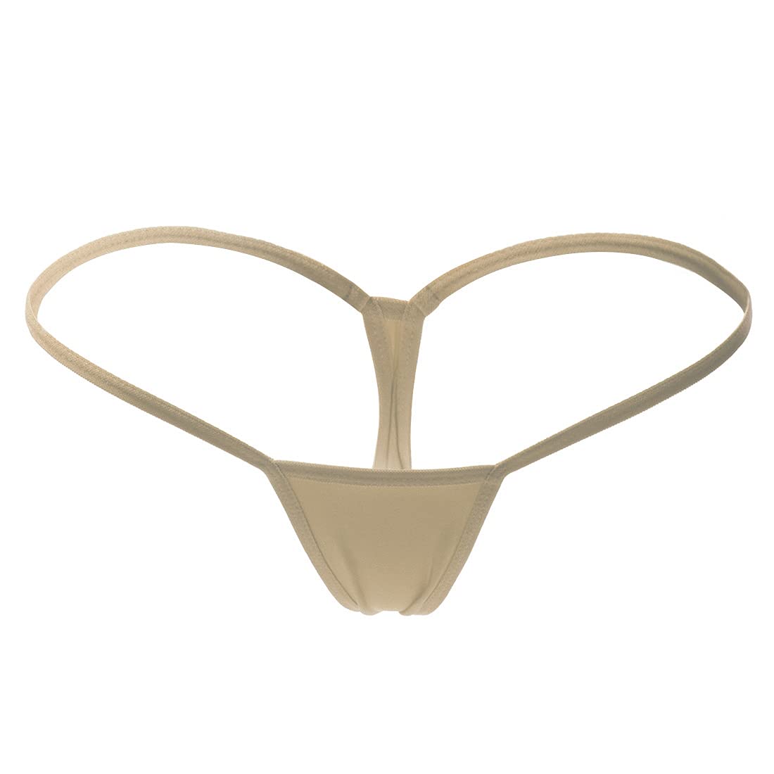 ETAOLINE Women's Low Rise Micro Back G-string Thong Panty Underwear: Small 5 Pack - Multicoloured
