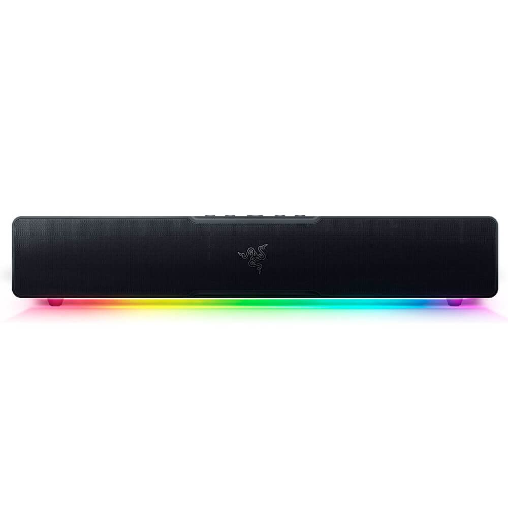 Razer Leviathan  PC Soundbar with Full-Range Drivers - Compact Design - Chroma RGB - USB Type C Power and Audio Delivery - Bluetooth 5.0 - for PC, Laptop, Smartphones, Tablets & Nintendo Switch: V2 X