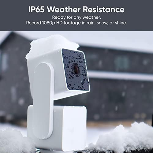 WYZE Cam Pan v3 Indoor/Outdoor IP65 1080P 360° Pan/Tilt/Zoom Wi-Fi Smart Home Security Camera with Motion Tracking for Baby & Pet, Color Night Vision, Works with Alexa & Google Assistant, White thumbnail 5