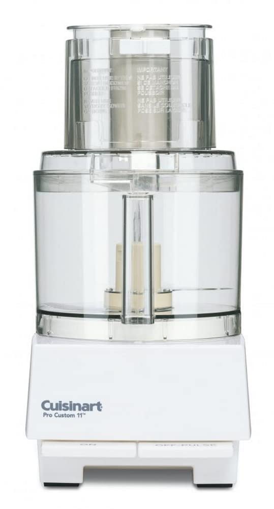 Cuisinart Food Processor 14-Cup Vegetable Chopper for Mincing, Dicing, Shredding, Puree & Kneading Dough, Stainless Steel, DFP-14BCNY: 11-Cup White