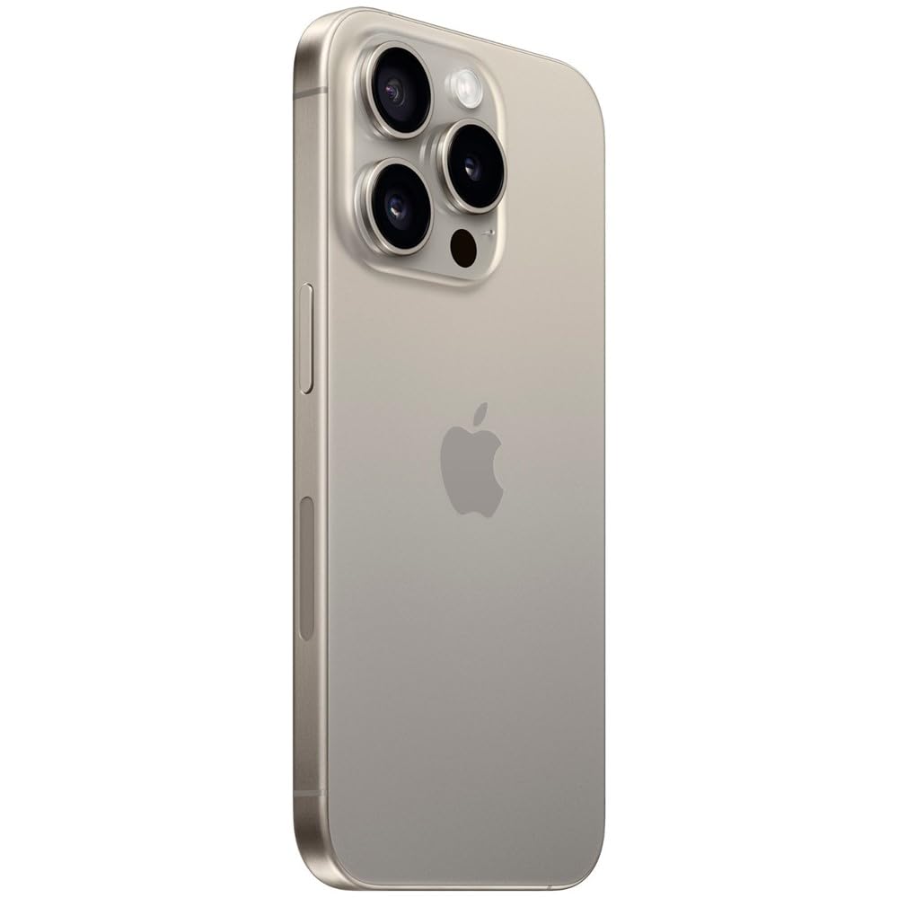 Apple iPhone 15 Pro Max, 256GB, Natural Titanium - Verizon (Renewed)