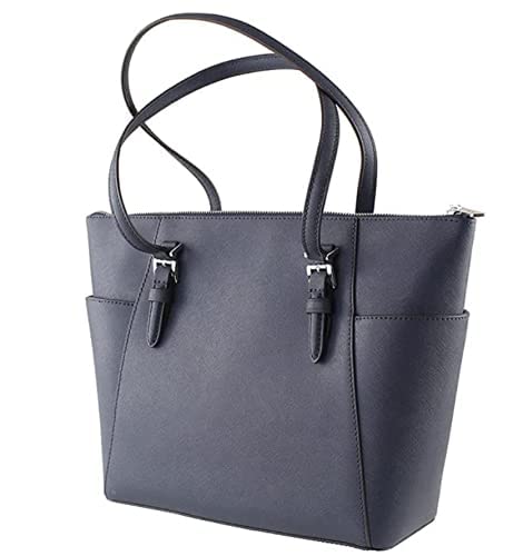 Michael Kors Charlotte Saffiano Leather Tote Handbag Shoulder Bag Purse, Merlot: Michael Kors Shoulder Bag, Electric Pink Multi