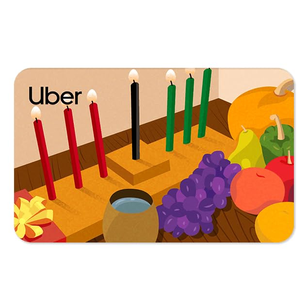 Uber eGift Card: 15 Kwanzaa