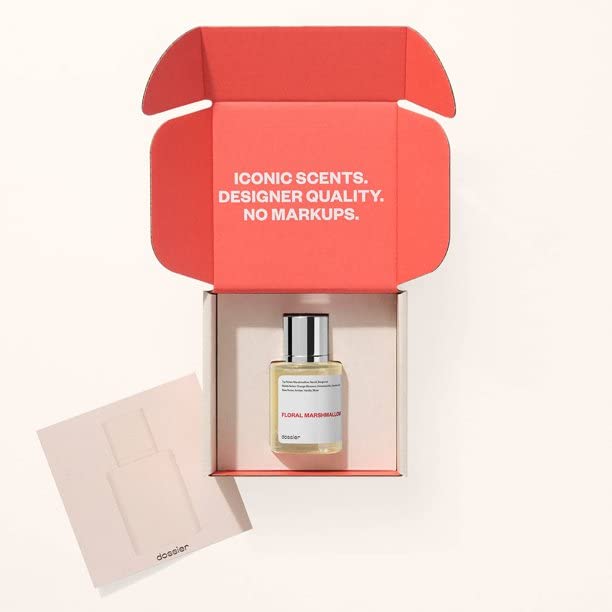 Dossier - Eau de Parfum - Floral Marshmallow - Inspired by By Kilian's Love,Don't Be Shy - Perfume Luxury - Pure Infused - Paraben-Free - Vegan - Feminine - For Women -Fragrance 1.7 Fl 0z (Spray 50ml): Floral Marshmallow 1.7 Fl Oz (Pack of 1)