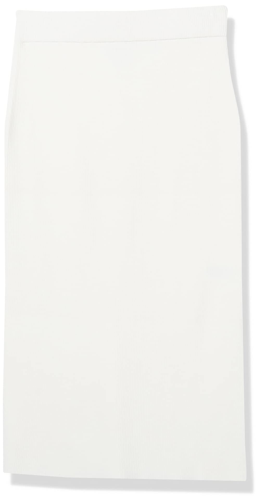 The Drop Women's Vera Slim Side-Slit Midi Sweater Skirt thumbnail 6