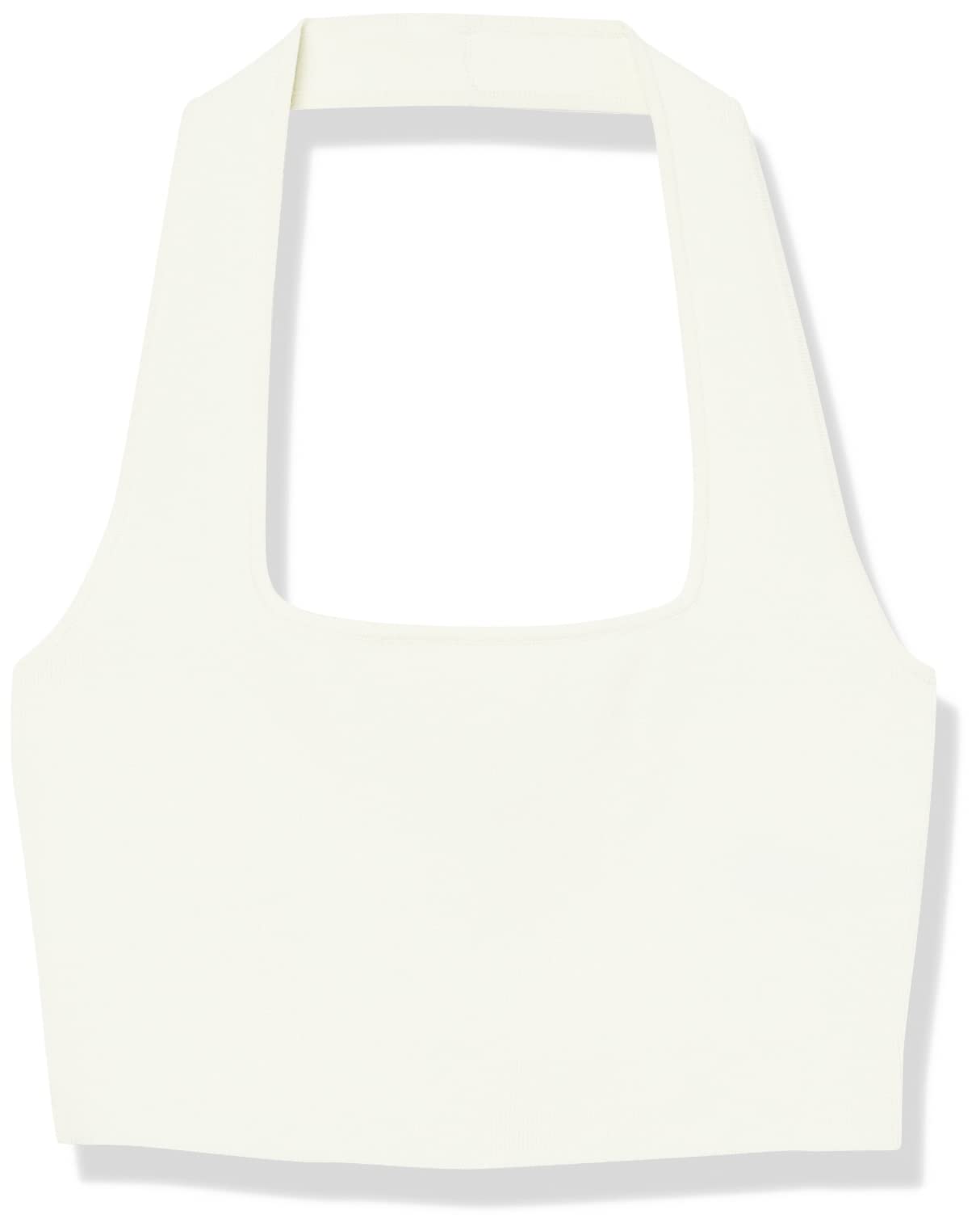 The Drop Women's Greta Fitted Square-Neck Halter Sweater Bralette thumbnail 7