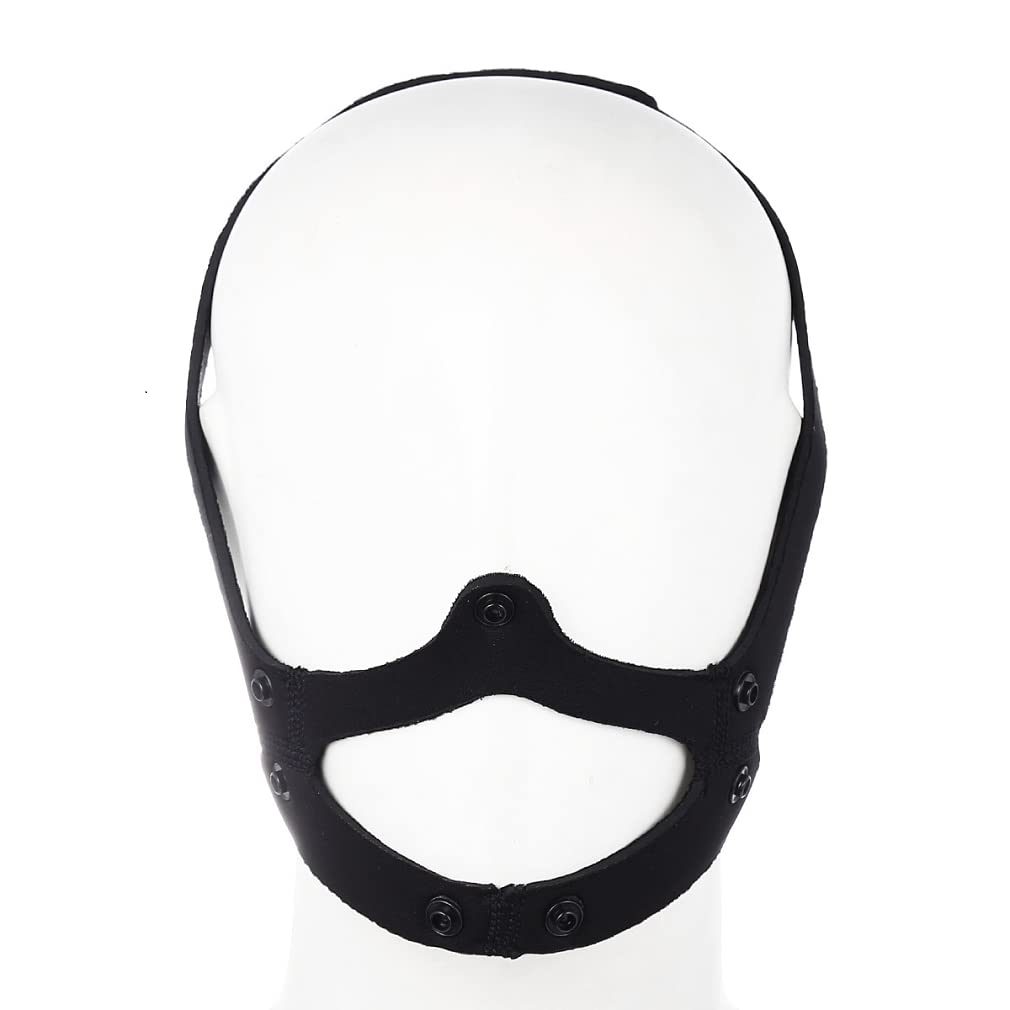 Neoprene Puppy Face Muzzle Dog Hood Mask Play Hoods: Blue