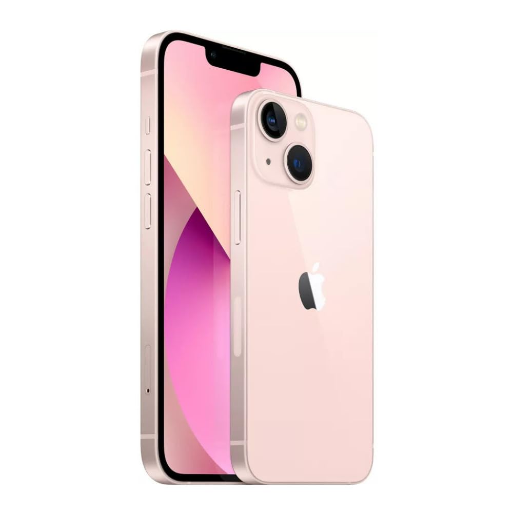 Apple iPhone 13, 128GB, Pink - AT&T (Renewed) AT&T Pink 128GB: TracFone Pink 128GB
