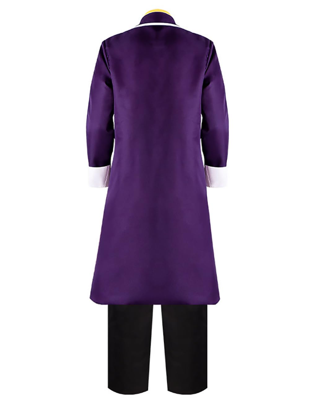 Gray Fullbuster Cosplay Costume Gray Fullbuster Outfit Purple Robe With Wig Halloween