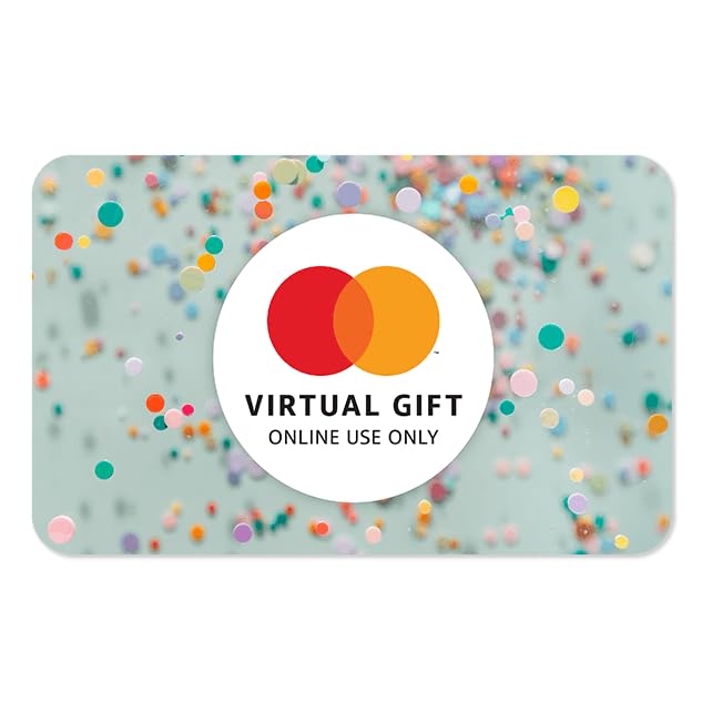 Mastercard Virtual $200 eGift Card (plus $6.95 purchase fee) – For Online Use Only: 200 Celebrate