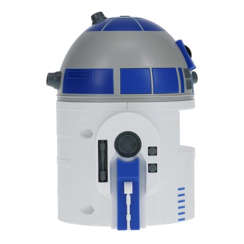 Paladone R2D2 Alarm Clock - Perfect Decor for Star Wars Fans - USB Cable Included - 13 cm (5") Tall