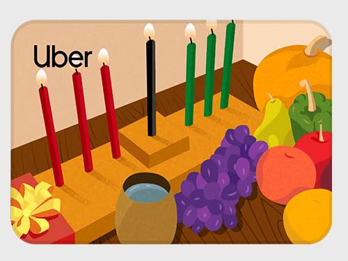 Uber eGift Card: 15 Kwanzaa