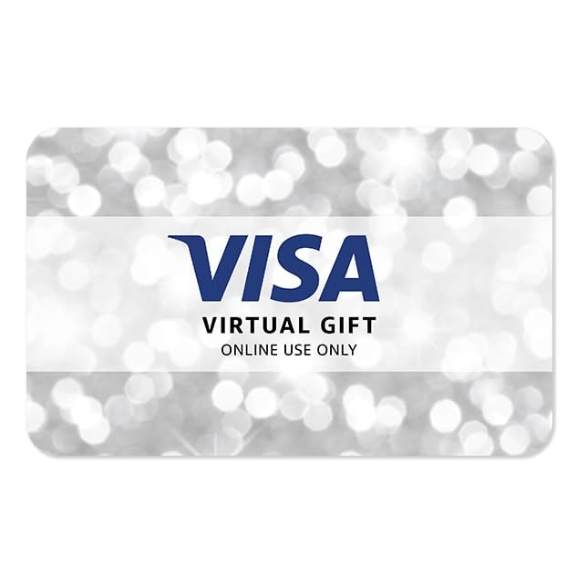 Visa Virtual $25 eGift Card (plus $3.95 Purchase Fee) - For Online Use Only - Image 1