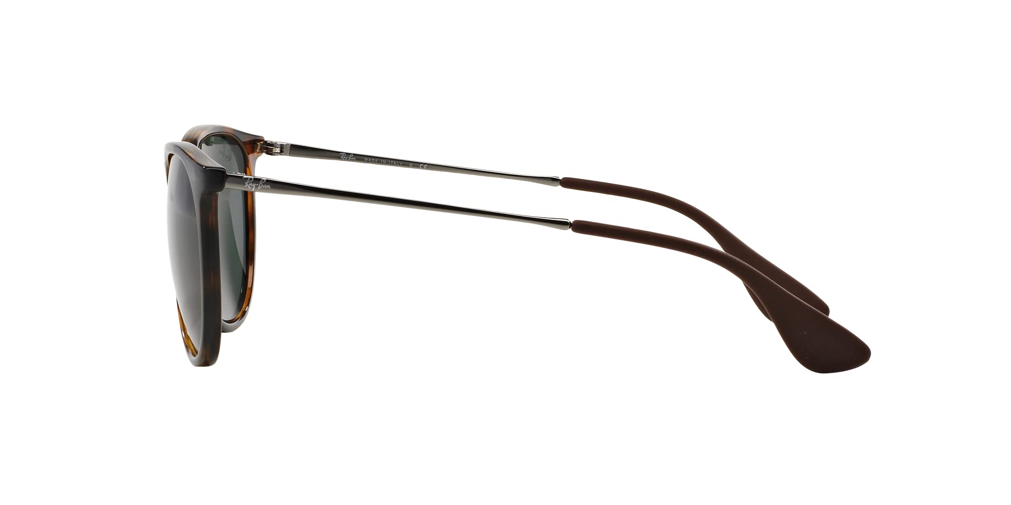 Ray-Ban RB4171 Erika Sunglasses + Vision Group Accessories Bundle: Light Havana/Dark Green (710/71)