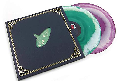 Hero of Time: The Music of Ocarina of Time - Exclusive Limited Edition Green Purple and White Merge Colored  LP x2: Vinyl