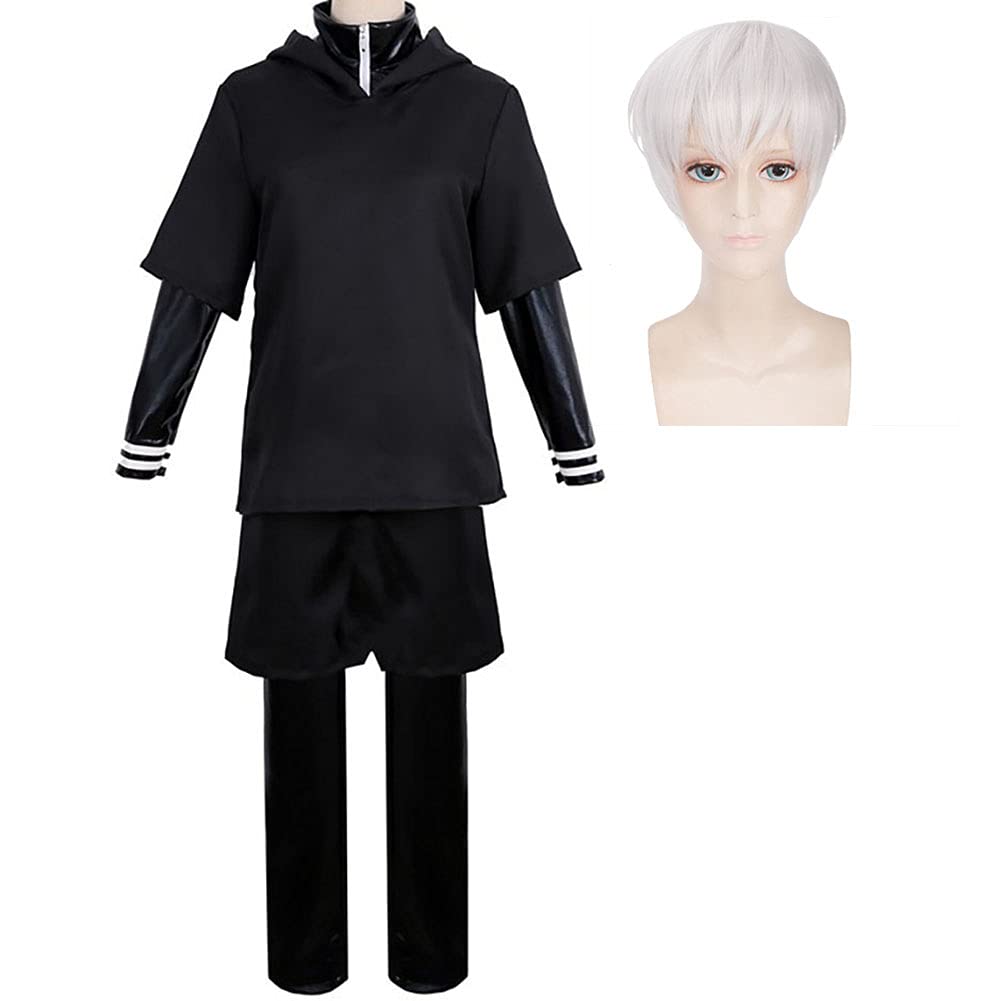 Oikawa Kaneki Ken Female Cosplay Costume Full Set Battle Dress Skirt Custom thumbnail 1