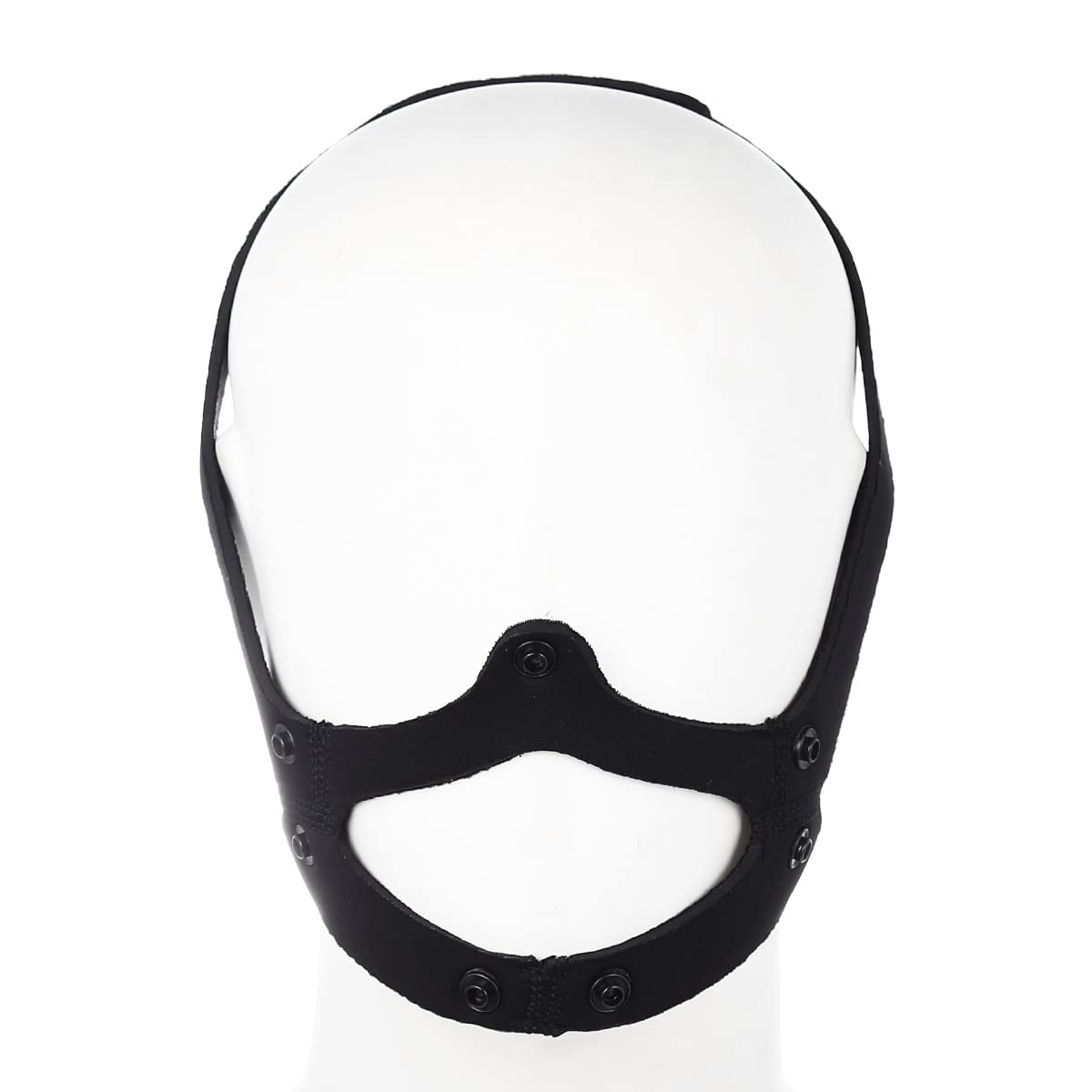 Neoprene Puppy Face Muzzle Dog Hood Mask Play Hoods: Green