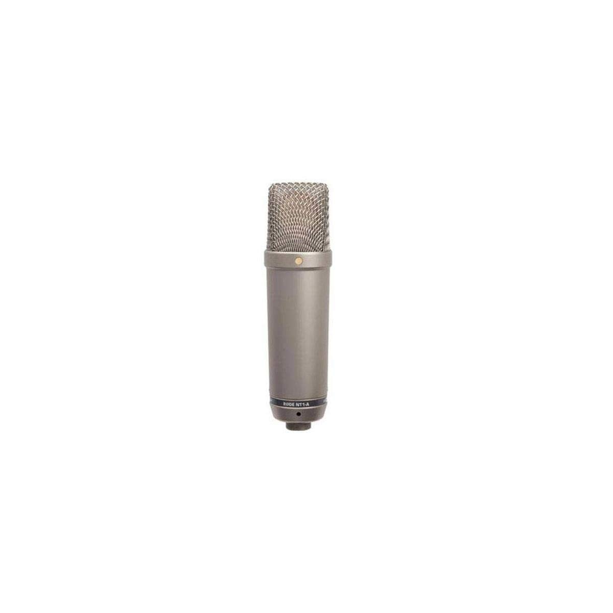 RØDE NT1 5th Generation Large-diaphragm Studio Condenser Microphone with XLR and USB Outputs, Shock Mount and Pop Filter for Music Production, Vocal Recording and Podcasting (Black): NT1 3rd Gen Silver