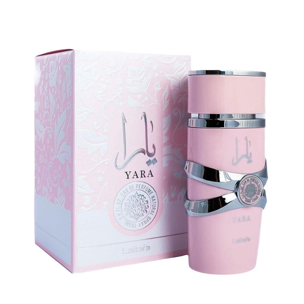 Yara Pink Eau De Parfum 100ml (3.4 fl oz) for Female Long-Lasting Fragrance: Yara Pink Eau De Parfum 100ml (3.4 fl oz) for Female Long-Lasting Fragrance