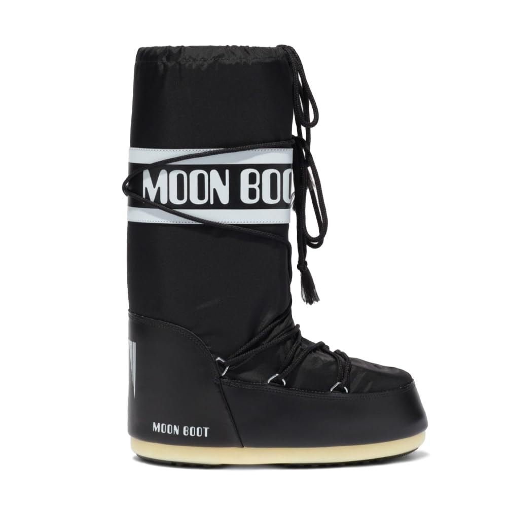 Moon Boot Icon Nylon Insulated Slip On Unisex Snow Boots thumbnail 1