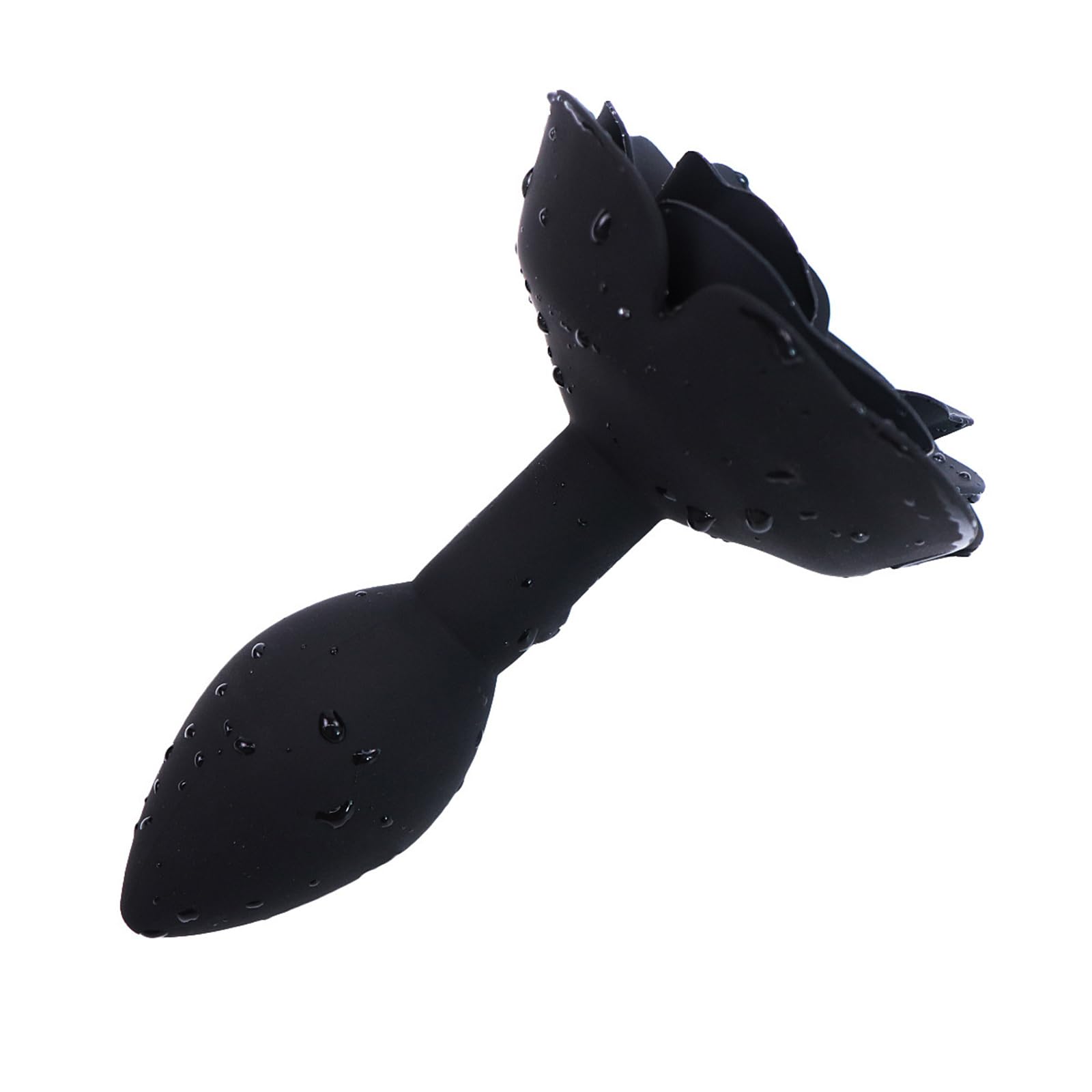 Anal Plug Training Sexy Shaped Butt Plugs Trainer Silicone Anal Plugs Beginners Starter for Men & Women: Black