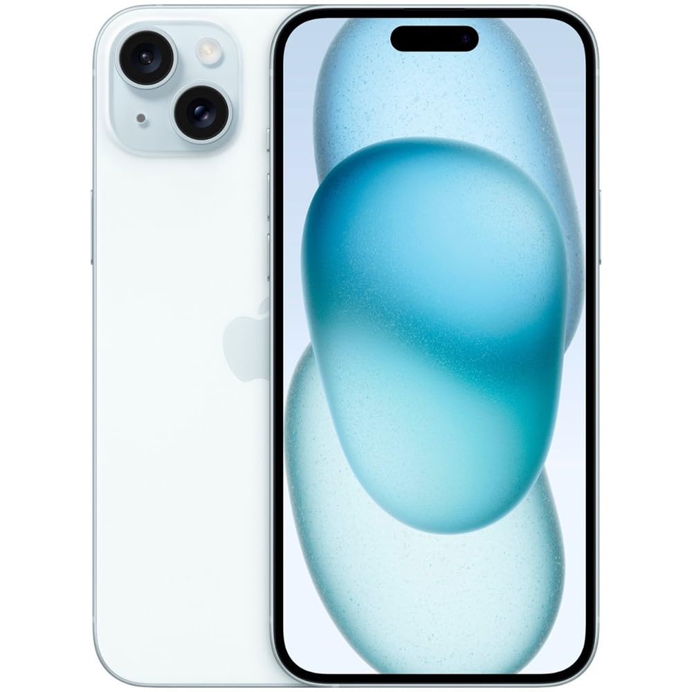Apple iPhone 15, 128GB, Black - Unlocked (Renewed): Unlocked Blue 256GB