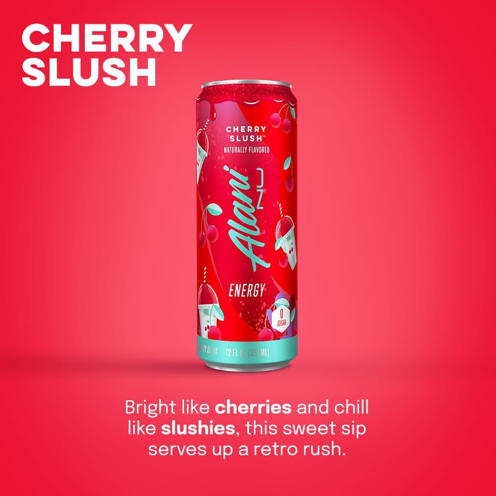 Alani Nu Dream Float Sugar Free, Low Calorie Energy Drinks | 200mg Caffeine | Pre Workout Performance with Antioxidants | Biotin B Vitamins | Zero Sugar | 15 Calories or Less | 12 Fl Oz Cans (24 Pack) - Image 7