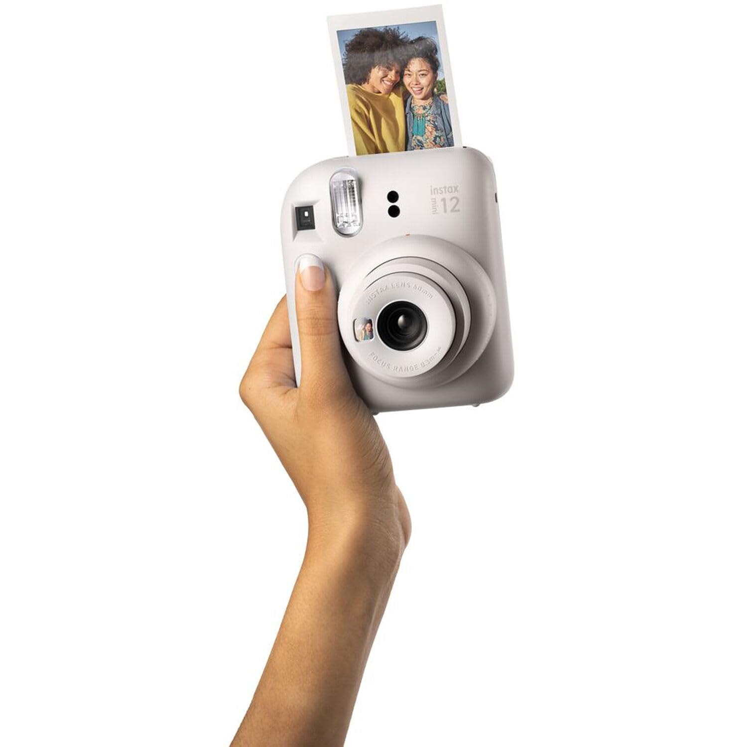 Fujifilm Instax Mini 12 Instant Camera + MiniMate Accessory Bundle & Compatible Custom Case + Fuji Instax Film Value Pack (50 Sheets) Flamingo Designer Photo Album () - Image 9