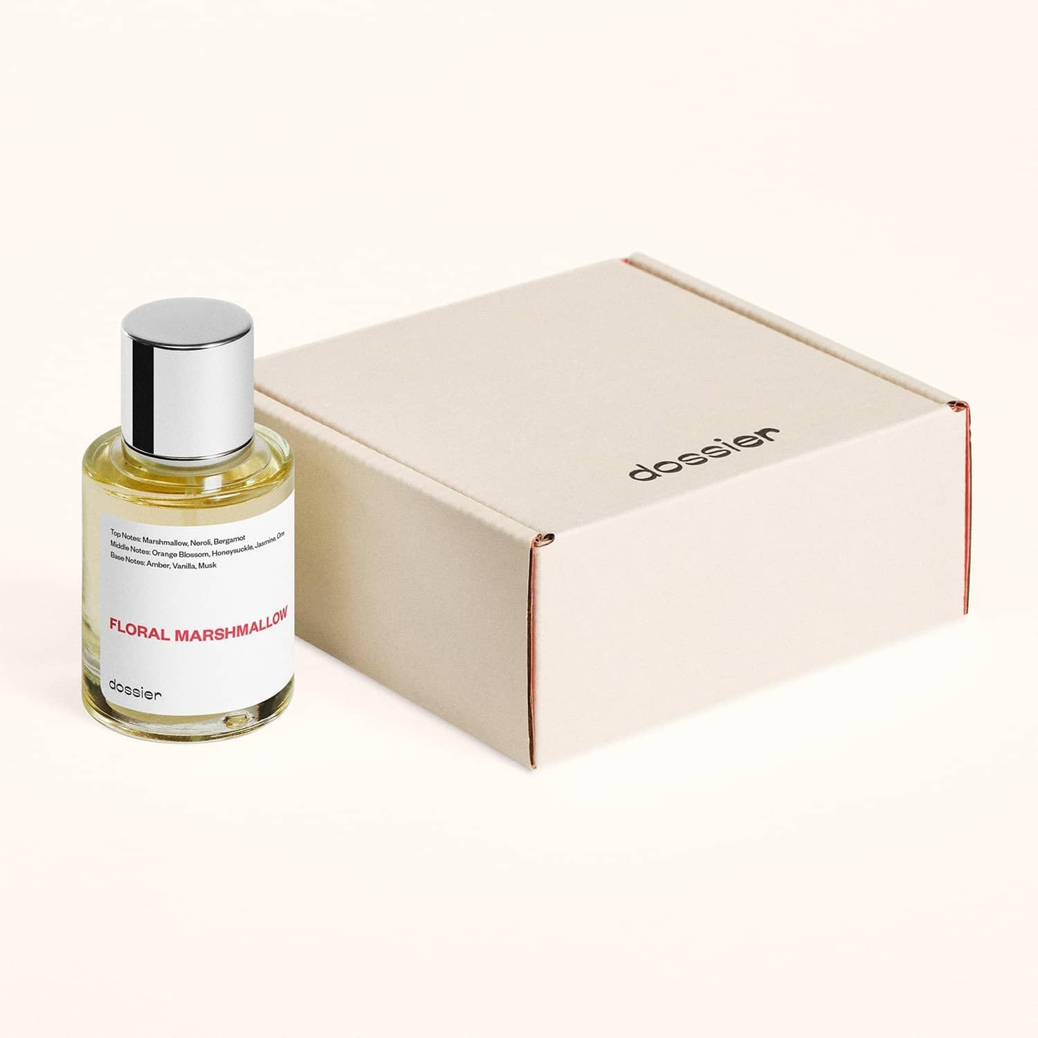 Dossier - Eau de Parfum - Floral Marshmallow - Inspired by By Kilian's Love,Don't Be Shy - Perfume Luxury - Pure Infused - Paraben-Free - Vegan - Feminine - For Women -Fragrance 1.7 Fl 0z (Spray 50ml): Floral Marshmallow 1.7 Fl Oz (Pack of 1)