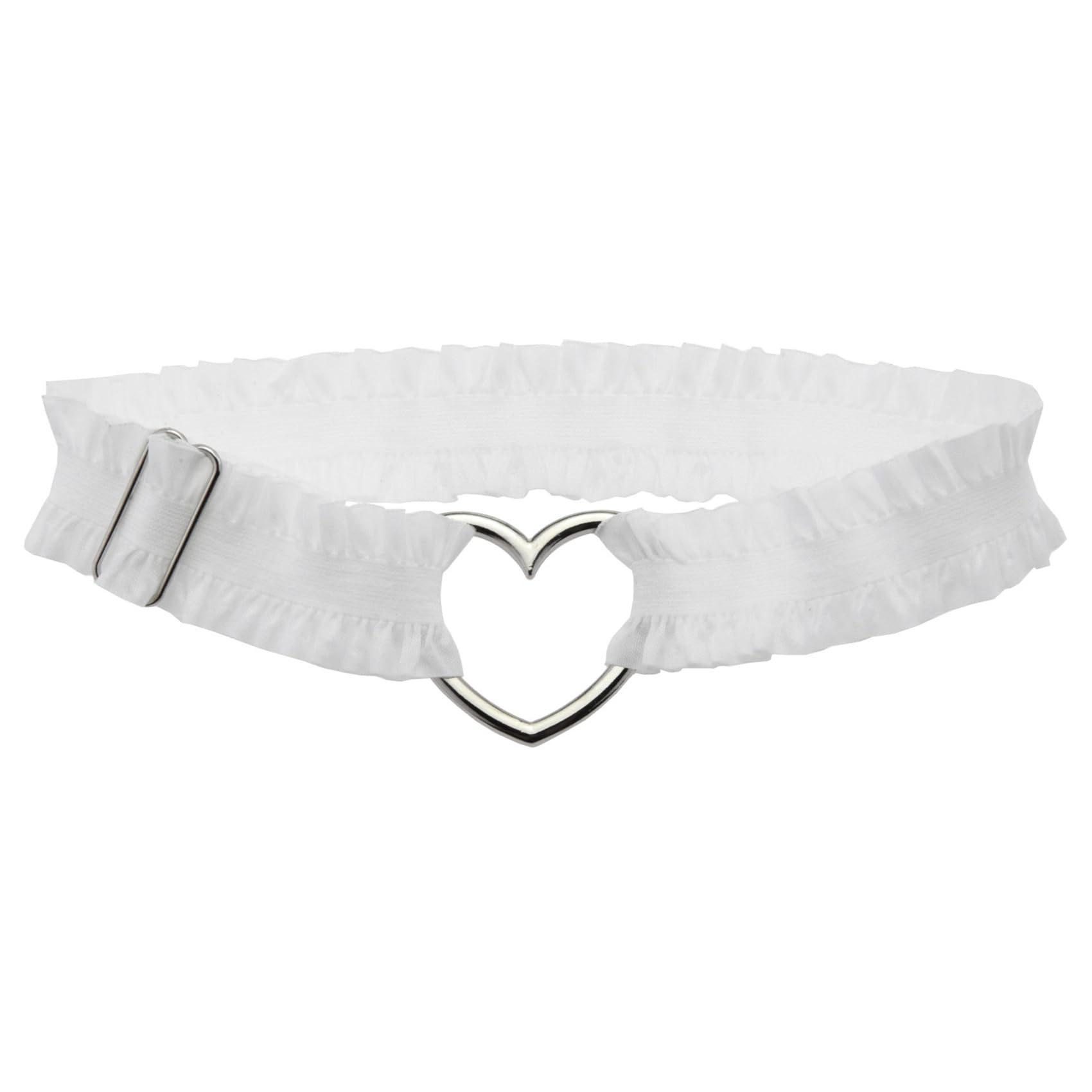 alisikee 2Pcs Adjustable Heart Lace Thigh Garter for Wedding Bride, Elastic Leg Garters Belt for Women Parties: alisikee 2Pcs Adjustable Heart Lace Thigh Garter for Wedding Bride, Elastic Leg Garters Belt for Women Parties
