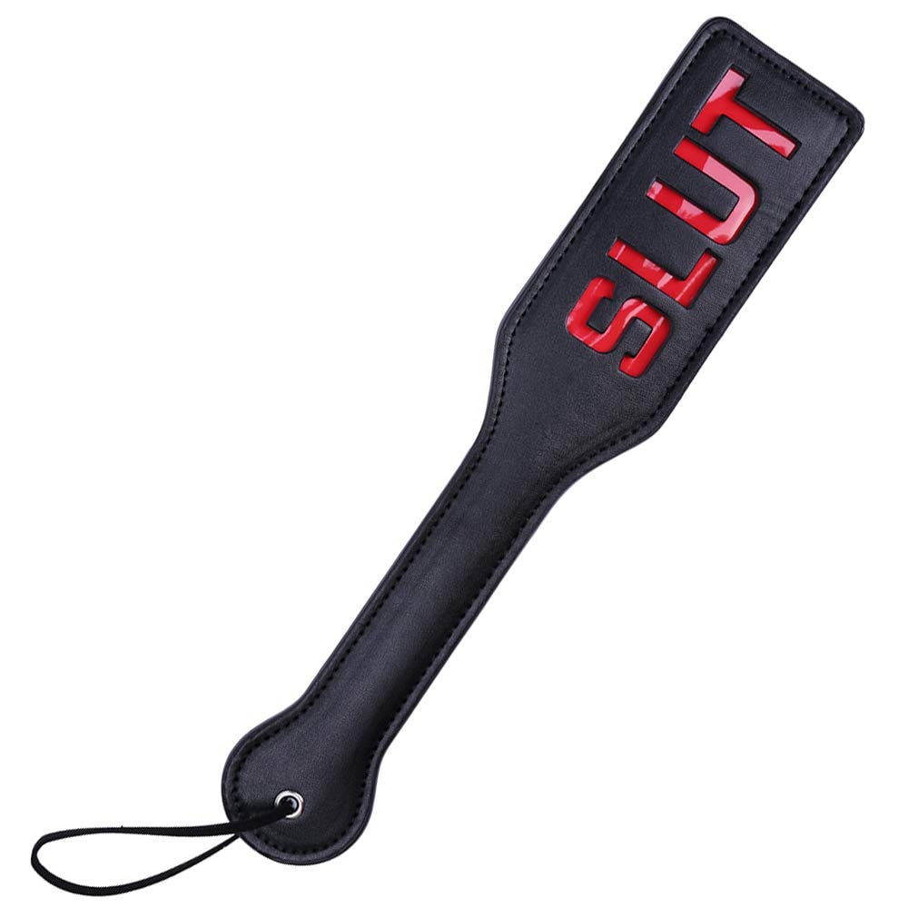 VENESUN Cat Spanking Paddles for Adults SM, 12.6inch Faux Leather Paddle for Sex Play