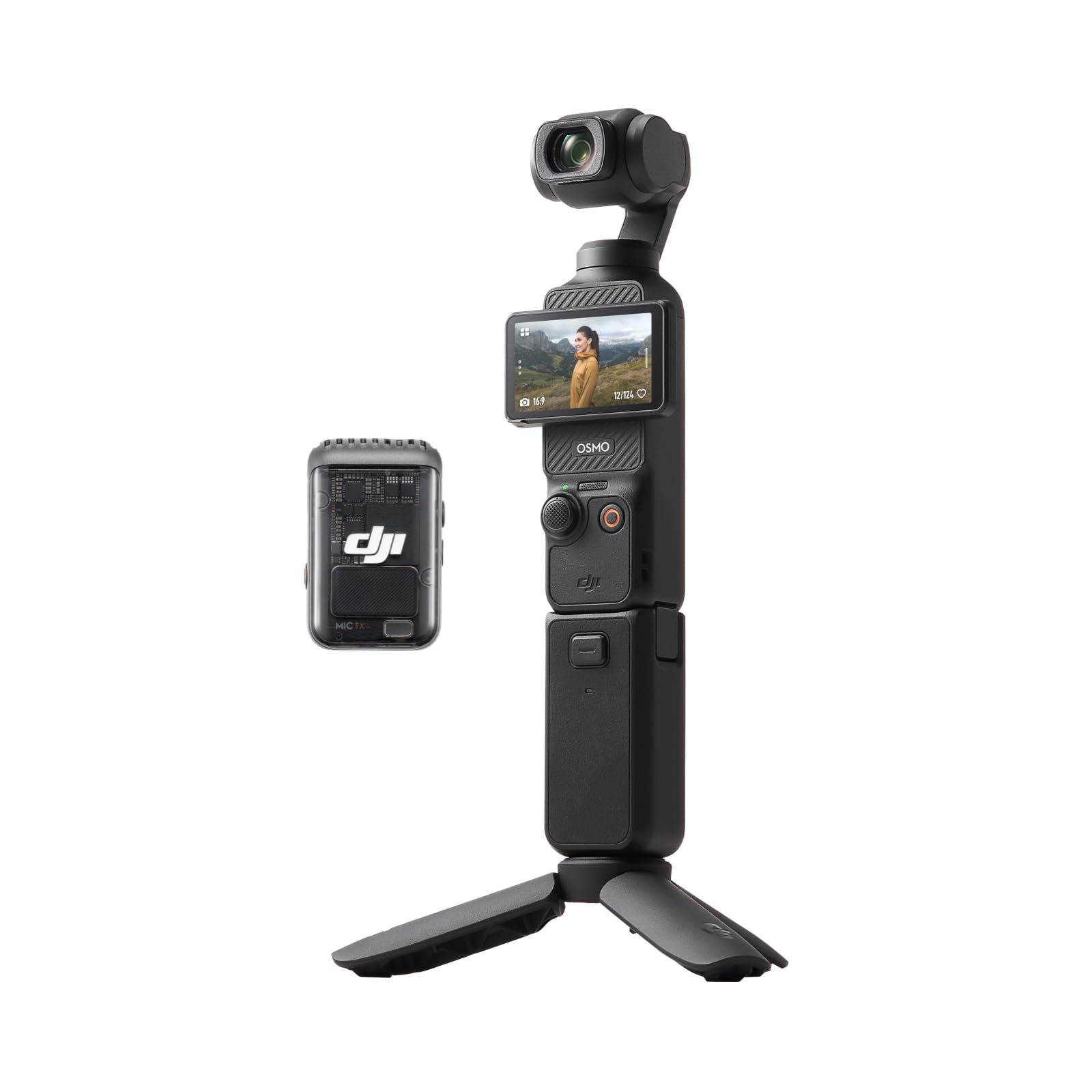 DJI Osmo Pocket 3 Creator Combo, Vlogging Cameras with 1'' CMOS, 4K/120fps Vlog Camera, 3-Axis Stabilization, Face/Object Tracking, Mic Included for Clear Sound, Digital Vlogging Camera for YouTube: DJI Osmo Pocket 3 Creator Combo, Vlogging Cameras with 1'' CMOS, 4K/120fps Vlog Camera, 3-Axis Stabilization, Face/Object Tracking, Mic Included for Clear Sound, Digital Vlogging Camera for YouTube