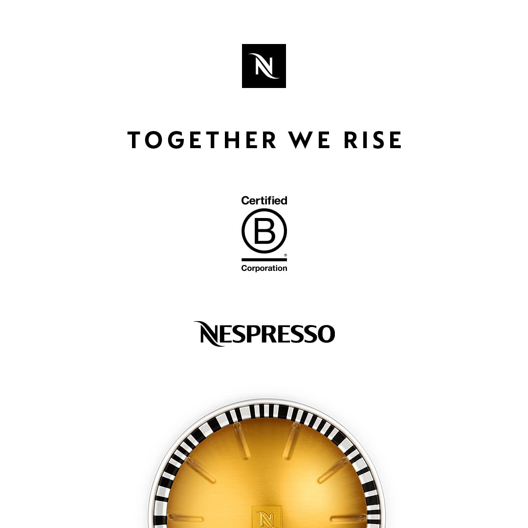 Nespresso Capsules Vertuo, Double Espresso , Dark Roast Espresso Coffee, 30-Count Coffee Pods, Brews 2.7oz.: Scuro