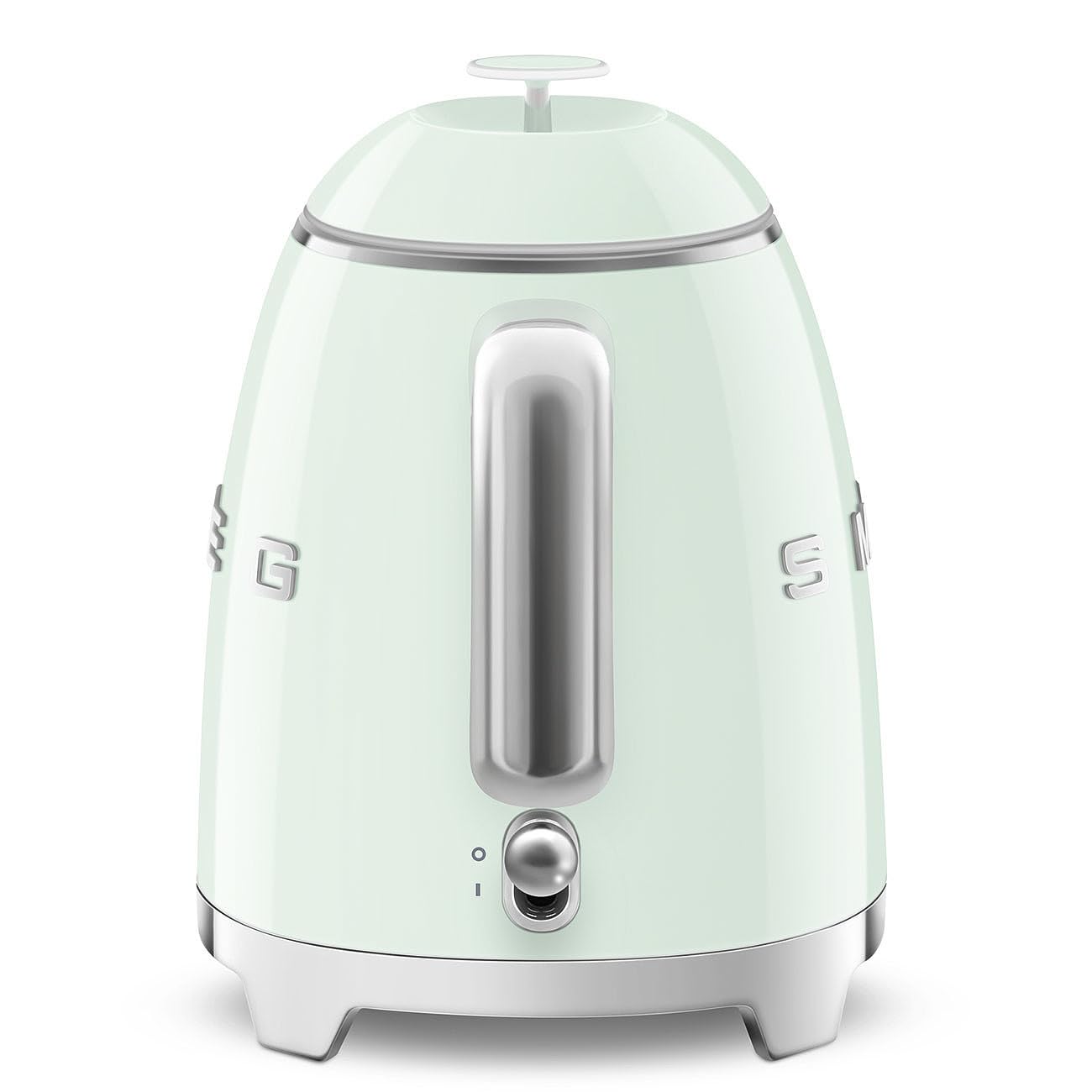 SMEG Mini 50's Retro Style 3 Cup Electric Kettle with Double Wall Anti Slip Base and Water Level Indicator (): Pastel Green