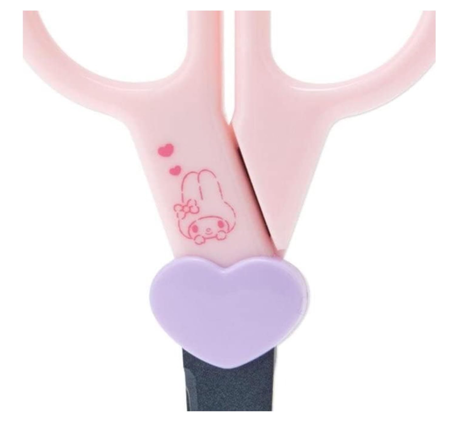 Sanrio My Melody Large Scissors, 15 cm, Kitchen, With My Melody Die Cut Handles: Silver Kawaii