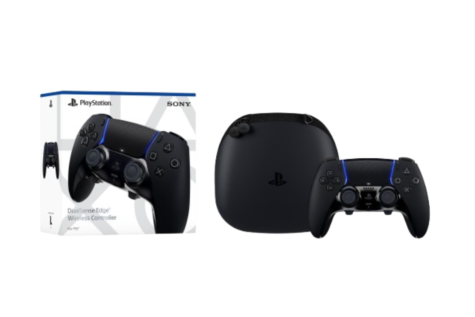 PlayStation DualSense Edge Wireless Controller - Midnight Black thumbnail 1