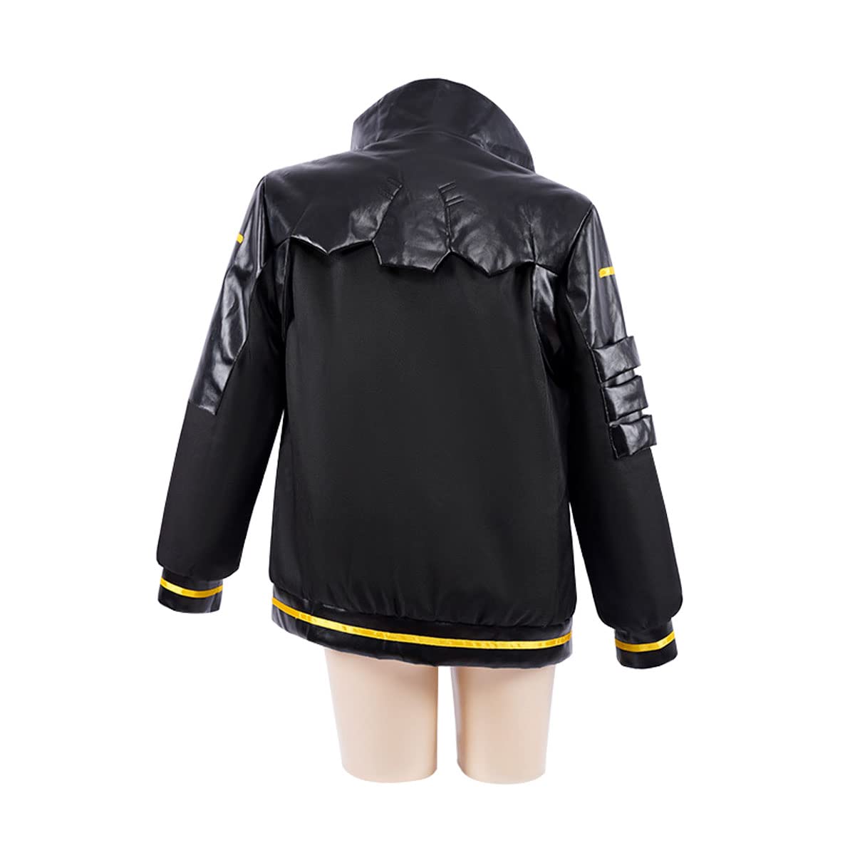 SHIKI Anime Edgerunner Rebecca Cosplay Costume Fashion Black Punk Jacket Coat Halloween Outfit for Women Men