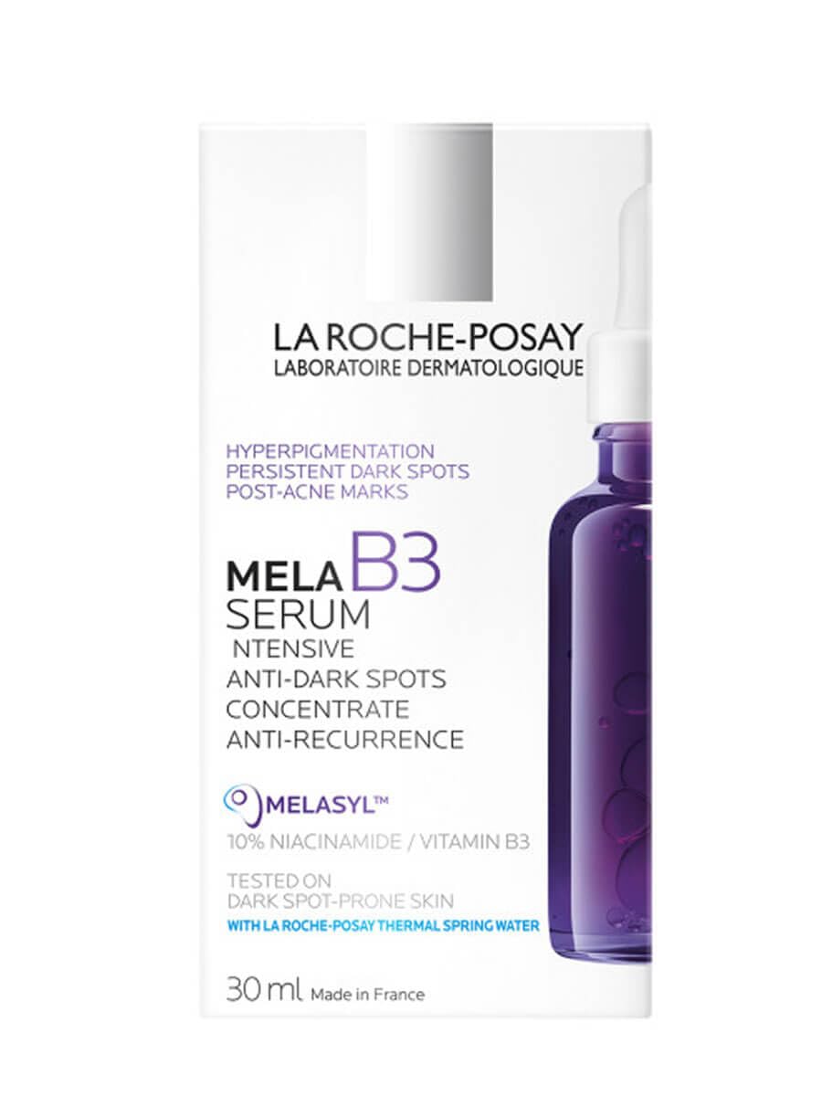 La Roche-Posay Mela B3 Serum, Dark Spot Corrector With Anti-Aging Melasyl + 10% Niacinamide, Discoloration Correcting Serum for Sun Spots, Age Spots & Post-Acne Marks: 1 Fl Oz (Pack of 1)
